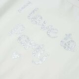  Dječja majica s volanima na rukavima bijela 128 | shoptok.hr
