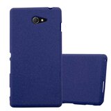 Cadorabo Case, združljiv s Sonyjem v Frost Tarmno Blue - zaščitni pokrov iz fleksibilnega silikona TPU, (20603398) | Shoptok.si