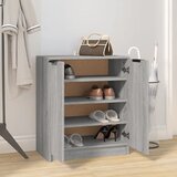 Ormarić za cipele sivi hrast 59 x 35 x 70 cm konstruirano drvo | shoptok.hr