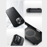 Benks Montage Magnetic Armor Pro kevlar metalni okvir 600D Case za iPhone 16 Plus crna | shoptok.hr