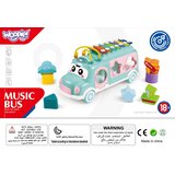 Woopie dječji automobil glazbeni sorter sa zelenim činelama | shoptok.hr