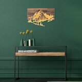 Wallity Zidna dekoracija Mountain v2, 38 x 58 cm, Zlatne boje | ePonuda.com