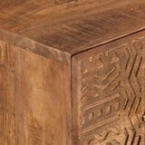  Ladičar 55 x 30 x 76 cm od masivnog drva manga i željeza | shoptok.hr