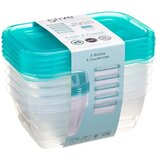 Five Posuda za hranu, 0.5 l, 5 Komada, 15x10x5.2 cm Cijene