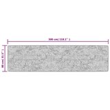  Preproga pralna črna in bela 80x300 cm protizdrsna | Shoptok.si