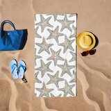 Lessentiel Maison Peškir za plažu Deniz Yildizi, 75x150 cm, Beli | ePonuda.com