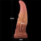 Lovetoy Dual Layered Platinum Silicone Nature Tongue 10" | shoptok.hr
