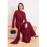 Trendyol Modest Ženska haljina Tctss26Db00013, Bordo Cene