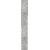 Ormarić za perilicu rublja siva boja betona 64 x 25,5 x 190 cm | shoptok.hr