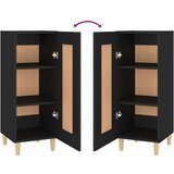  Komoda crna 34 5 x 34 x 90 cm od konstruiranog drva | shoptok.hr