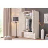 Hom`in garderobna omara siva, bela | Shoptok.si