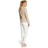 Made Of Emotion Ženska jakna M243 bijela smeđa | krema | ePonuda.com