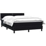 Box spring krevet s madracem crni 160x210 cm baršunasti | shoptok.hr