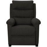 Maison Chic Masažni stol - Relax naslanjač črno blago, (22134283) | Shoptok.si