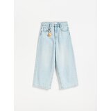 Reserved Baggy traperice s privjeskom - plava | shoptok.hr