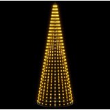  LED božićno drvce 285 cm 744 LED lampica Topla bijela Željezo | shoptok.hr