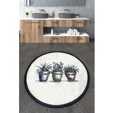 Atelier Del Sofa prostirka za kupatilo 100x100cm Šarena Cene