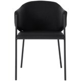 MID.YOU NASLANJAČ, les, kovina, tekstil črna | Shoptok.si