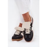 Boto Low Women's Sneakers With Turned Tongue Black Ardira | shoptok.hr
