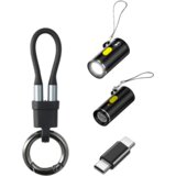 4SMARTS Explorer USB-C komplet – kabel za ključe + adapter + vžigalnik + LED lučka | Shoptok.si