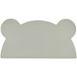 Kindsgut Siv silikonski pogrinjek Bear, 48 x 25 cm Cene