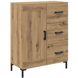  Visok predalnik Umetni hrast 69,5 x 34 x 180 cm Konstruiran les, (5000107967) | Shoptok.si