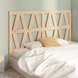  Uzglavlje za krevet 126 x 4 x 100 cm od masivne borovine | shoptok.hr