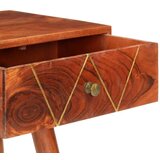  Konzolna mizica 90x35x76 cm trden akacijev les, (20714503) | Shoptok.si