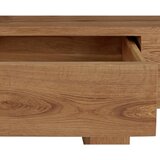 XXXL Klubska Miza Nature, Barva Divjega Hrasta | Shoptok.si