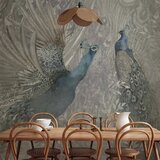  Foto tapeta - Peacocks Dancing - Second Variant 450x315 Vodootporna | shoptok.hr