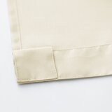 Restilo MOLTE curtain, cream-coloured, plain, classic style, multi-purpose heading tape, Oxford fabric, 155 x 220 cm | shoptok.hr