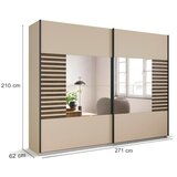 Rauch Möbel Omara Z Drsnimi Vrati Barea, Barva Šampanjca | Shoptok.si