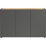 Germania Antracitno sivi ormarić u dekoru hrasta 120x76x34 cm Adrano – | shoptok.hr