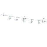 Eglo vilanova reflektor/5, led, gu10, 5x5w, 5x400lm, alu/bijela | shoptok.hr