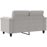  Dvosjed svjetlosivi 120 cm od mikrovlakana | Eponuda.com