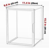 EZJOB prozorna zložljiva shranjevalna škatla 29×25×39cm | Shoptok.si
