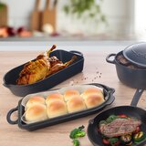 Orion Pekač od lijevanog željeza 22x42,5 cm LITINA SMALT – | shoptok.hr