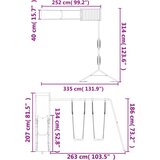 Vanjski Zunanje igralo trdna borovina, (20795413) | Shoptok.si
