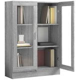  Vitrina boja sivog hrasta sonome 82,5 x 30,5 x 115 cm drvena | Eponuda.ba
