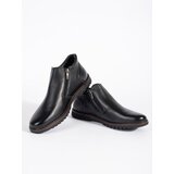 Shelvt Men's black insulated ankle boots | Shoptok.si