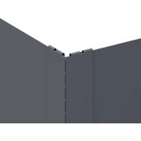  Ograda oko Travnjaka 100 x 100 x 20 cm Čelik Antracit - Antracit 100 x 100 x 20 cm 1 | shoptok.hr