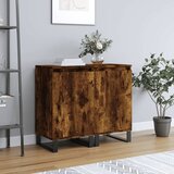 vidaXL Komode 2 kom dimljena boja hrasta 40x35x70 cm konstruirano drvo Cijene