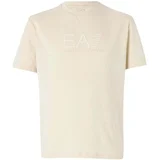 Ea7 Emporio Armani Visibility Tonal Logo T-Shirt Almond Milk Bež