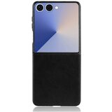  Maska za Samsung Galaxy Z Flip 7 Leather crna | ePonuda.com