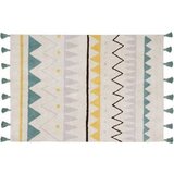 Lorena Canals Krem periv/ručno rađen pamučan dječji tepih 120x160 cm Azteca Vintage Blue – Cijene