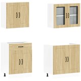  4-dijelni set kuhinjskih ormarića Kalmar konstruiranog drva | Eponuda.com
