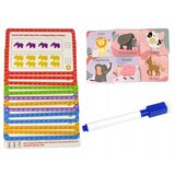 Woopie edukativni set: Učenje brojeva, sortiranje boja i životinja, 83 el. | shoptok.hr