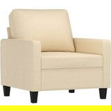  3-dijelni set sofa s jastucima krem od tkanine | shoptok.hr