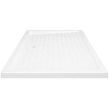 Podloga za tuširanje s točkicama bijela 80 x 120 x 4 cm ABS | shoptok.hr