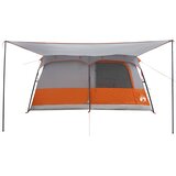  Obiteljski šator s krovom Siva i narančasta 500 x 400 x 230 cm | Eponuda.com